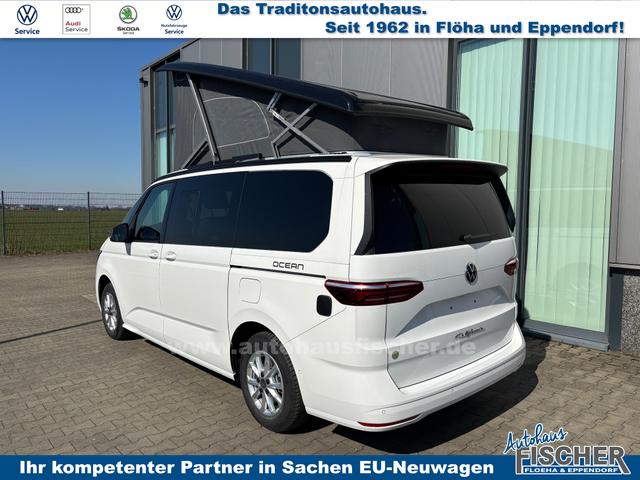 Volkswagen T7 California Beach Camper 1.5 eHybrid (Plug-In-Hybrid) 245PS ALLRAD DSG (AUTOMATIK), 17" Alu, Mini-Küche, Privacy-Glas, Aufstelldach, Klimaanlage, Parksensoren vorne und hinten, Digital Cockpit Pro, Radio Ready2Discover 10" + Wireless App-Connect, Tempomat, LED-Scheinwerfer, M-Le 