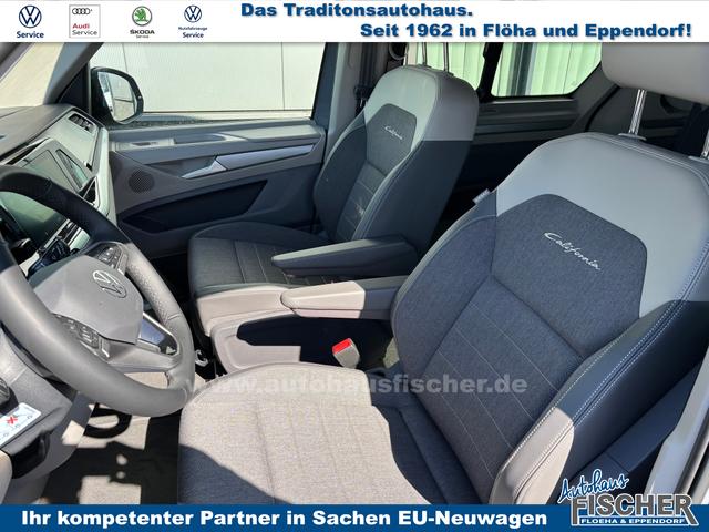 Volkswagen T7 California Beach Camper 1.5 eHybrid (Plug-In-Hybrid) 245PS ALLRAD DSG (AUTOMATIK), 17" Alu, Mini-Küche, Privacy-Glas, Aufstelldach, Klimaanlage, Parksensoren vorne und hinten, Digital Cockpit Pro, Radio Ready2Discover 10" + Wireless App-Connect, Tempomat, LED-Scheinwerfer, M-Le 