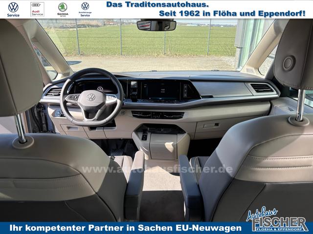 Volkswagen T7 California Beach Camper 1.5 eHybrid (Plug-In-Hybrid) 245PS ALLRAD DSG (AUTOMATIK), 17" Alu, Mini-Küche, Privacy-Glas, Aufstelldach, Klimaanlage, Parksensoren vorne und hinten, Digital Cockpit Pro, Radio Ready2Discover 10" + Wireless App-Connect, Tempomat, LED-Scheinwerfer, M-Le 