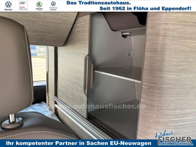Volkswagen T7 California Beach Camper 1.5 eHybrid (Plug-In-Hybrid) 245PS ALLRAD DSG (AUTOMATIK), 17" Alu, Mini-Küche, Privacy-Glas, Aufstelldach, Klimaanlage, Parksensoren vorne und hinten, Digital Cockpit Pro, Radio Ready2Discover 10" + Wireless App-Connect, Tempomat, LED-Scheinwerfer, M-Le 
