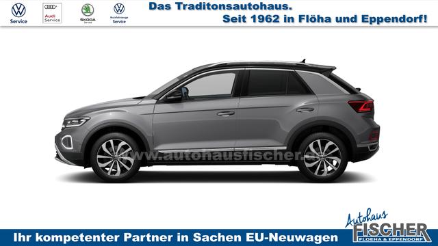Volkswagen T-Roc - Style Limited 1.5 TSI 150PS, Metallic, 17" Alu, MATRIX IQ LIGHT, Elektr. Heckklappe, Keyless, Alarm, Abgedunkelte Scheiben, Park Assist + Kamera, 2Z-Climatronic, ACC, Ready2Discover, App-Connect, Digital Cockpit Pro