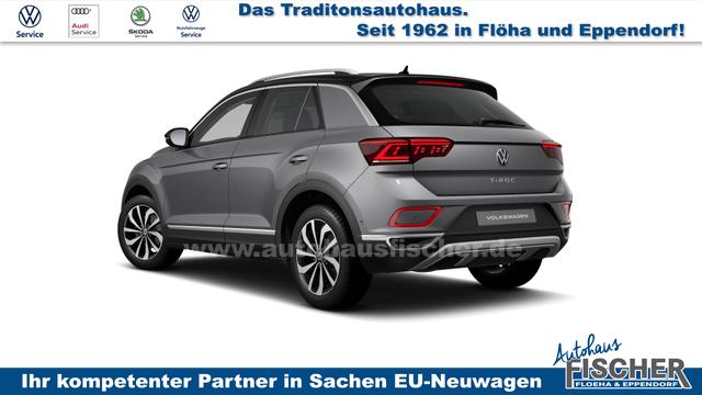 Volkswagen T-Roc Style Limited 1.5 TSI 150PS, Metallic, 17" Alu, MATRIX IQ LIGHT, Elektr. Heckklappe, Keyless, Alarm, Abgedunkelte Scheiben, Park Assist + Kamera, 2Z-Climatronic, ACC, Ready2Discover, App-Connect, Digital Cockpit Pro 