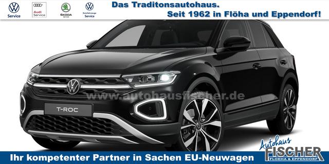 Volkswagen T-Roc Style Limited 1.5 TSI 150PS, BLACK-STYLE + PANORAMADACH, Metallic, 19" Alu, MATRIX IQ LIGHT, Elektr. Heckklappe, Keyless, Alarm, Abgedunkelte Scheiben, Park Assist Kamera, 2Z-Climatronic, ACC, Ready2Discover, App-Connect, Digital Cockpit Pro 