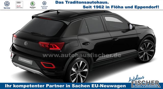 Volkswagen T-Roc Style Limited 1.5 TSI 150PS, BLACK-STYLE + PANORAMADACH, Metallic, 19" Alu, MATRIX IQ LIGHT, Elektr. Heckklappe, Keyless, Alarm, Abgedunkelte Scheiben, Park Assist Kamera, 2Z-Climatronic, ACC, Ready2Discover, App-Connect, Digital Cockpit Pro 