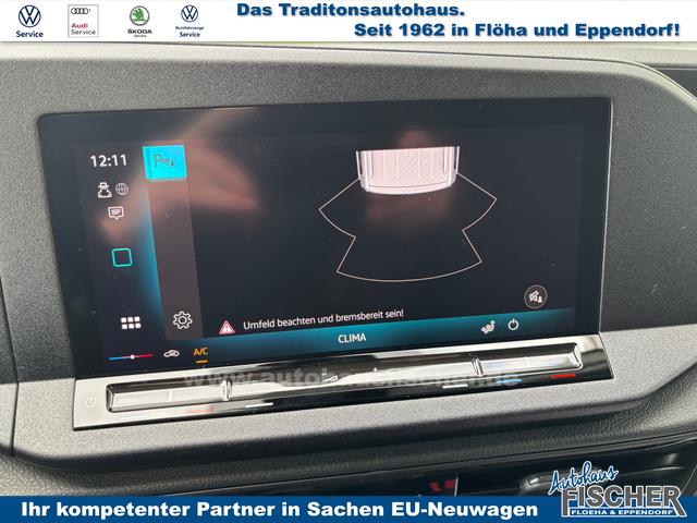 Volkswagen Caddy Cargo 1.5 TSI 115PS, Pure-Grey, Klima, Parksensoren hinten, Reserverad, Kunststoffbodenbelag Fahrer-/Fahrgastraum, Ganzjahresreifen, Radio 10" + Wireless App-Connect, Tempomat, Hecktüren, Schiebetür rechts 
