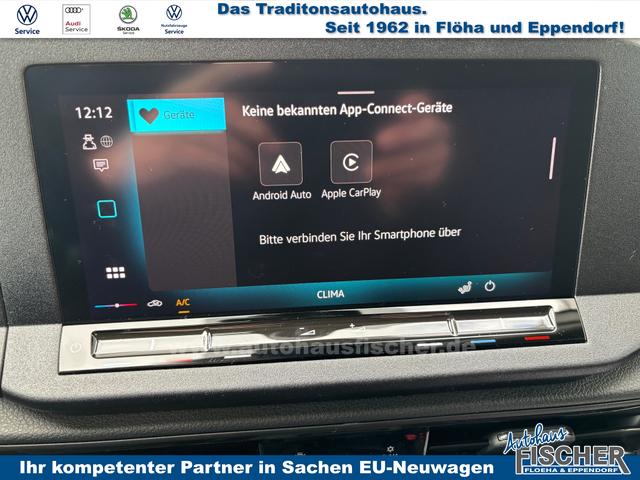 Volkswagen Caddy Cargo 1.5 TSI 115PS, Pure-Grey, Klima, Parksensoren hinten, Reserverad, Kunststoffbodenbelag Fahrer-/Fahrgastraum, Ganzjahresreifen, Radio 10" + Wireless App-Connect, Tempomat, Hecktüren, Schiebetür rechts 