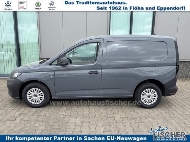 Volkswagen Caddy Cargo 1.5 TSI 115PS, Pure-Grey, Klima, Parksensoren hinten, Reserverad, Kunststoffbodenbelag Fahrer-/Fahrgastraum, Ganzjahresreifen, Radio 10" + Wireless App-Connect, Tempomat, Hecktüren, Schiebetür rechts 