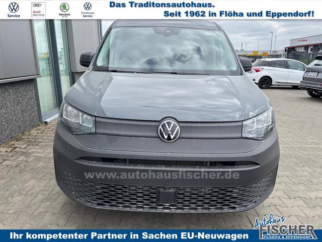 Volkswagen Caddy Cargo 1.5 TSI 115PS, Pure-Grey, Klima, Parksensoren hinten, Reserverad, Kunststoffbodenbelag Fahrer-/Fahrgastraum, Ganzjahresreifen, Radio 10" + Wireless App-Connect, Tempomat, Hecktüren, Schiebetür rechts 