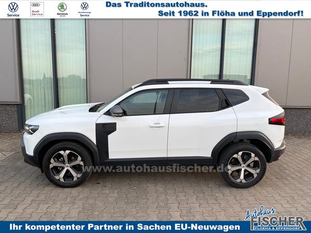 Dacia Duster - Journey 1.2 TCe 130 5J Garantie, Winter-Paket, Park-Paket, 18" Alufelgen "TAGASAN", Klimaautomatik, Hands-free, Rückfahrkamera, Parksensoren vorn/hinten, LED-Scheinwerfer, MEDIA NAV 10", Abgedunkelte Scheiben, Nebelscheinwerfer, Armlehne, Dachreling, Tempomat