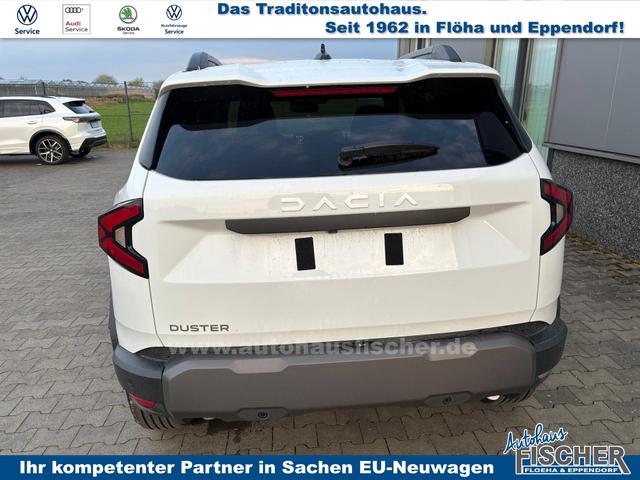 Dacia Duster Journey 1.2 TCe 130 5J Garantie, Winter-Paket, Park-Paket, 18" Alufelgen "TAGASAN", Klimaautomatik, Hands-free, Rückfahrkamera, Parksensoren vorn/hinten, LED-Scheinwerfer, MEDIA NAV 10", Abgedunkelte Scheiben, Nebelscheinwerfer, Armlehne, Dachreling, Tempomat 