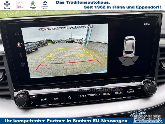 Kia Ceed Sportswagon Spin 1.5 T-GDI 140PS 6-Gang, LUNAR-SILVER METALLIC, 16" Alu, Klimaanlage, Winter-Paket, Navi 10,25", Parksensoren hinten, Rückfahrkamera, Tempomat, Dachreling, Lederlenkrad 