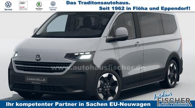 Volkswagen T7 Caravelle - PanAmericana 2.0 TDI 170PS AUTOMATIK 4MOTION (ALLRAD), 8-Sitzer, 17" Alu, NAVIGATION 13", Sitzheizung, M-Lederlenkrad, LED-Scheinwerfer, 3-Zonen-Climatronic, Parksensoren vorn/hinten, Rückfahrkamera, Privacy-Glas, Tempomat, Digitales Cockpit