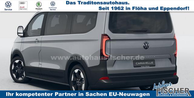 Volkswagen T7 Caravelle PanAmericana 2.0 TDI 170PS AUTOMATIK 4MOTION (ALLRAD) LANGER RADSTAND, 8-Sitzer, 17" Alu, NAVIGATION 13", Sitzheizung, M-Lederlenkrad, LED-Scheinwerfer, 3-Zonen-Climatronic, Parksensoren vorn/hinten, Rückfahrkamera, Privacy-Glas, Tempomat, Digitales Cockpit 