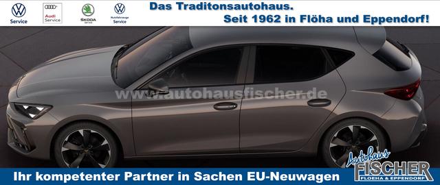 Cupra Leon Basis 1.5 eTSI 150PS DSG (AUTOMATIK), 5 Jahre Garantie, 18" Alufelgen, Voll-LED-Scheinwerfer, 3Z-Climatronic, ACC/Tempomat, Digitales Cockpit, Full Link, Parksensoren v/h, Privacy-Glas, Multifunktions-Lederlenkrad, LED-Nebelscheinwerfer 