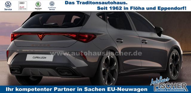 Cupra Leon Basis 1.5 eTSI 150PS DSG (AUTOMATIK), 5 Jahre Garantie, 18" Alufelgen, Voll-LED-Scheinwerfer, 3Z-Climatronic, ACC/Tempomat, Digitales Cockpit, Full Link, Parksensoren v/h, Privacy-Glas, Multifunktions-Lederlenkrad, LED-Nebelscheinwerfer 