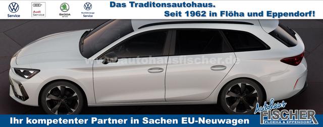 Cupra Leon Sportstourer Basis 2.0 TSI 204PS DSG (AUTOMATIK) 4DRIVE (ALLRAD) , 5 Jahre Garantie, Elektr. Heckklappe, Dachreling, 18" Alu, Voll-LED-Scheinwerfer, 3Z-Climatronic, ACC/Tempomat, Digitales Cockpit, Full Link, Parksensoren v/h, Privacy-Glas, Multifunktions-Lederlenkrad, NSW 