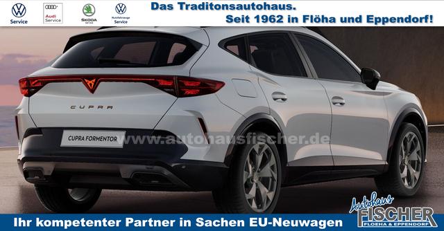 Cupra Formentor Basis 2.0 TSI 204PS DSG 4DRIVE (ALLRAD), 5 Jahre Garantie, 18" Alufelgen, Voll-LED-Scheinwerfer, 3Z-Climatronic, ACC/Tempomat, Digitales Cockpit, Full Link, Parksensoren v/h, Privacy-Glas, Multifunktions-Lederlenkrad, LED-Nebelscheinwerfer, Dachreling 