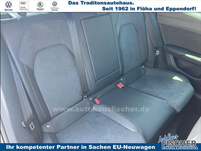 Cupra Leon Basis 1.5 TSI 150PS 6-Gang, 5 Jahre Garantie, 18" Alufelgen, Voll-LED-Scheinwerfer, 3Z-Climatronic, ACC/Tempomat, Digitales Cockpit, Full Link, Parksensoren v/h, Privacy-Glas, Multifunktions-Lederlenkrad, LED-Nebelscheinwerfer 