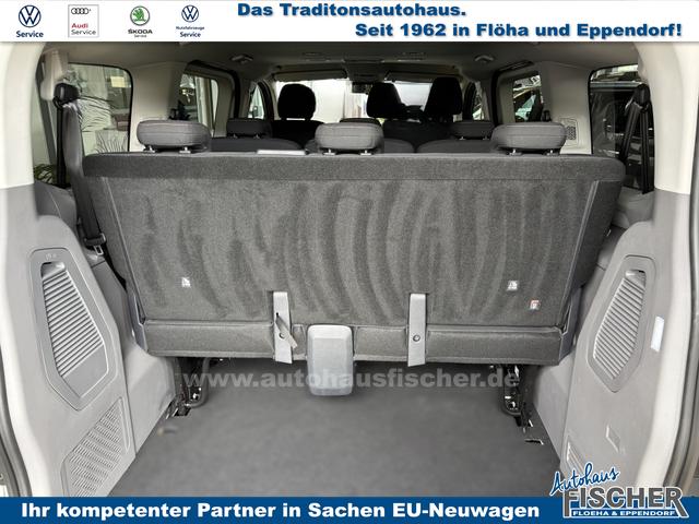 Volkswagen T7 Caravelle Basis 2.0 TDI 110PS, 8-Sitzer, LED-Scheinwerfer, 3-Zonen-Climatronic, Parksensoren vorn/hinten, Rückfahrkamera, Privacy-Glas, Tempomat, Radio 13" + Wireless-App-Connect, Digitales Cockpit 