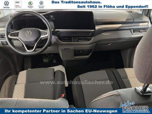 Volkswagen T7 Caravelle Basis 2.0 TDI 110PS, 8-Sitzer, LED-Scheinwerfer, 3-Zonen-Climatronic, Parksensoren vorn/hinten, Rückfahrkamera, Privacy-Glas, Tempomat, Radio 13" + Wireless-App-Connect, Digitales Cockpit 