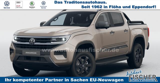 Volkswagen Amarok - PanAmericana 3.0 TDI V6 241PS AUTOMATIK, 5J GARANTIE, BEIGE-Metallic, STANDHEIZUNG, AHK, HOHLRAUMKONSER., M-Lederlenkrad beheizt, ACC, 18" Alu, Lederpolster, Sitzheizung, Climatronic, IQ Light MATRIX, Privacy-Glas, Parksensoren vo/hi, Kamera, Navigation, Soundsystem