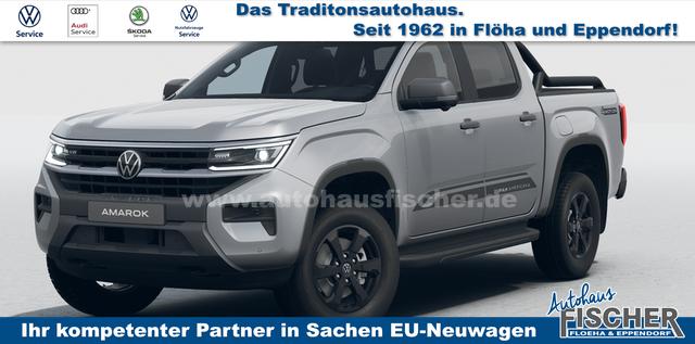 Volkswagen Amarok - PanAmericana 3.0 TDI V6 241PS AUTOMATIK, 5J GARANTIE, SILVER-Metallic, STANDHEIZUNG, AHK, HOHLRAUMKONSER., M-Lederlenkrad beheizt, ACC, 18" Alu, Lederpolster, Sitzheizung, Climatronic, IQ Light MATRIX, Privacy-Glas, Parksensoren vo/hi, Kamera, Navigation, Soundsystem