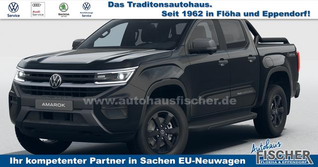 Volkswagen Amarok - PanAmericana 3.0 TDI V6 241PS AUTOMATIK, 5J GARANTIE, SCHWARZ-Metallic, STANDHEIZUNG, AHK, HOHLRAUMKONSER., M-Lederlenkrad beheizt, ACC, 18" Alu, Lederpolster, Sitzheizung, Climatronic, IQ Light MATRIX, Privacy-Glas, Parksensoren vo/hi, Kamera, Navigation, Soundsystem