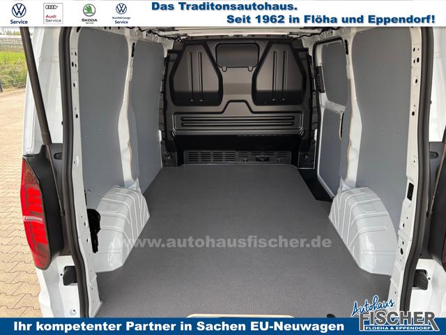 Volkswagen T7 Kastenwagen Basis 2.0 TDI 110PS 6-Gang kurzer Radstand, Parksensoren hinten, Tempomat, Zentralverriegelung + Keyless Start, Radio 13" Wireless App-Connect, Schiebetüre rechts, Heckklappe 