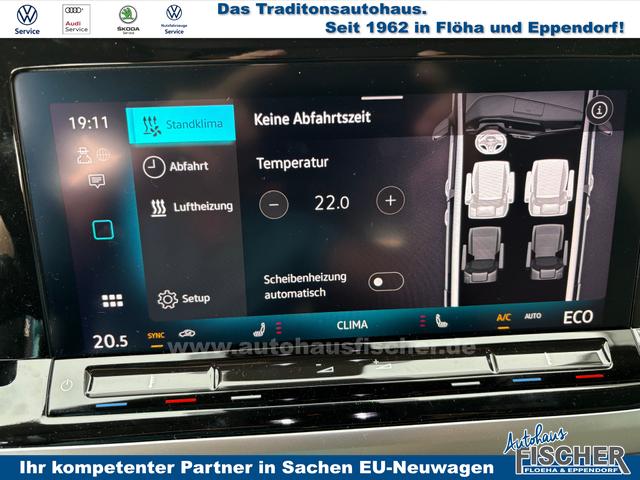 Volkswagen T7 California Beach Camper 2.0 TDI 150PS DSG (AUTOMATIK), Mini-Küche, Privacy-Glas, Aufstelldach, Klimaanlage, Parksensoren vorne und hinten, Digital Cockpit Pro, Radio Ready2Discover 10" + Wireless App-Connect, Tempomat, LED-Scheinwerfer, M-Lederlenkrad, Schiebetüren 