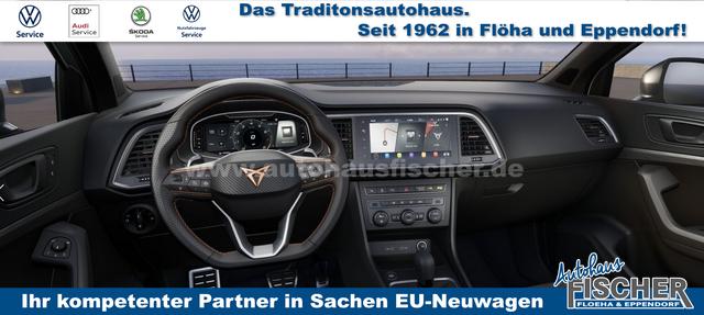 Cupra Ateca Basis 2.0 TSI 190PS DSG/AUTOMATIK 4DRIVE (ALLRAD), 5 Jahre Garantie, 19" Alu, NAVI 9,2", Climatronic, Park Assist, Parksensoren v/h, Digitales Cockpit, Privacy-Glas, Kessy, Sportschalensitze, LED-Scheinwerfer, Dachreling, Beheiztes M-Lederlenkrad, Tempomat 