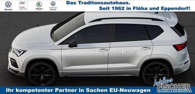 Cupra Ateca Basis 2.0 TSI 190PS DSG/AUTOMATIK 4DRIVE (ALLRAD), 5 Jahre Garantie, 19" Alu, NAVI 9,2", Climatronic, Park Assist, Parksensoren v/h, Digitales Cockpit, Privacy-Glas, Kessy, Sportschalensitze, LED-Scheinwerfer, Dachreling, Beheiztes M-Lederlenkrad, Tempomat 