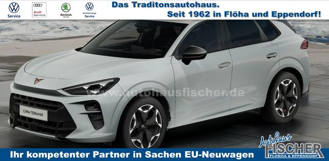 Cupra Terramar - Basis 1.5 e-TSI 150PS DSG, 5 Jahre Garantie, 18" Alu, Climatronic, Parksensoren vorn/hinten, Rückfahrkamera, Tempomat, Media 12,9" + Full Link, M-Lederlenkrad, Dachreling, LED-Scheinwerfer