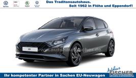 Hyundai i20 - Family 1.2i 79PS, AURORA-GRAU METALLIC, WINTER-PAKET, KLIMAAUTOMATIK, 16" ALUFELGEN, 5 Jahre Garantie, NAVIGATION 10,25", Parksensoren hinten, Rückfahrkamera, Alarm, Lederlenkrad, Tempomat, Armlehne vorne, Reserverad, 4x elektr. Fensterheber, Fernlicht-Assisten
