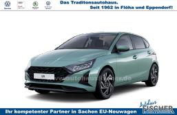 Hyundai i20 - Family 1.2i 79PS, MANGROVE-PEARL, FULL-LED-SCHEINWERFER, WINTER-PAKET, KLIMAAUTOMATIK, 16" ALUFELGEN, 5 Jahre Garantie, NAVIGATION 10,25", Parksensoren hinten, Rückfahrkamera, Alarm, Lederlenkrad, Tempomat, Armlehne vorne, Reserverad, 4x elektr. Fensterheber