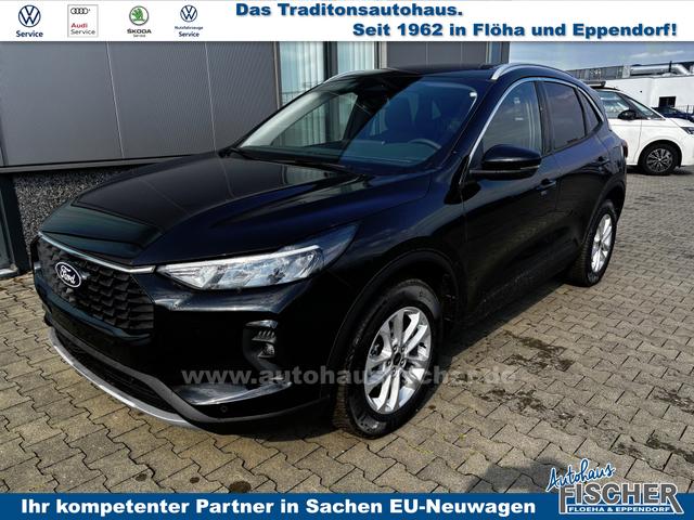 Ford Kuga - Titanium 1.5 EcoBoost 186PS AUTOMATIK, Schwarz-Metallic, Winter-Paket, 5 Jahre Garantie, 17" Alu + Allwetterreifen, Navigation 13"-Display, Parksensoren vorne/hinten, Rückfahrkamera, Climatronic, Privacy-Glas, Key-Free-System, Tempomat, LED-Scheinwerfer