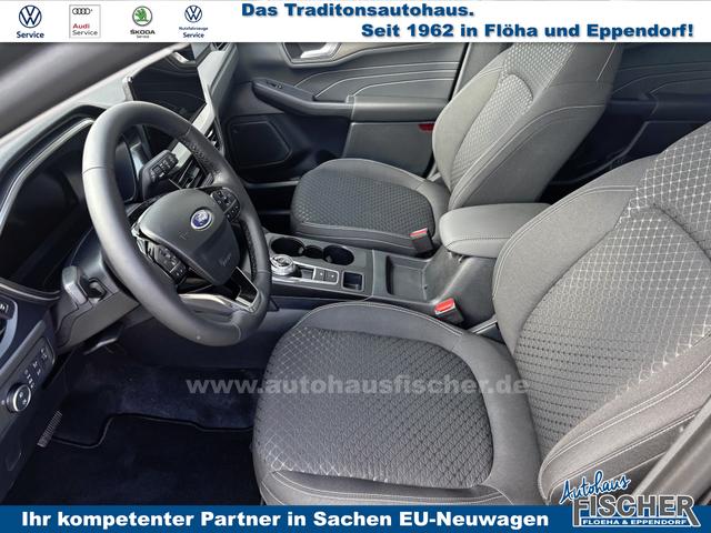 Ford Kuga Titanium 1.5 EcoBoost 186PS AUTOMATIK, Schwarz-Metallic, Winter-Paket, 5 Jahre Garantie, 17" Alu + Allwetterreifen, Navigation 13"-Display, Parksensoren vorne/hinten, Rückfahrkamera, Climatronic, Privacy-Glas, Key-Free-System, Tempomat, LED-Scheinwerfer 