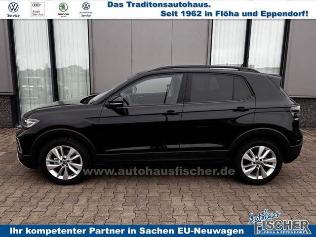 Volkswagen T-Cross LIFE 1.0 TSI 115PS DSG/AUTOMATIK, Grau-Metallic, Park Assist, Parksensoren v/h, R&uuml;ckfahrkamera, Privacy-Glas, Sitzheizung, Climatronic, IQ LIGHT MATRIX, Radio Ready2Discover+Wireless App-Connect, 17" Alu, KEYLESS, M-Lenkrad, ACC Tempomat, SIDE Travel 