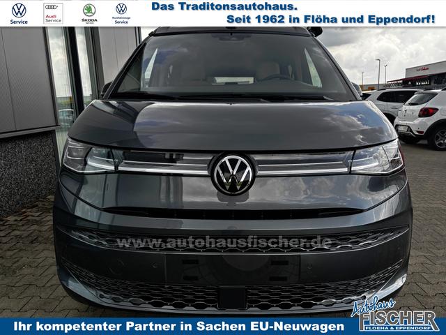 Volkswagen T7 California Beach 2.0 TDI 150PS DSG (AUTOMATIK), Aufstelldach, Klimaanlage, Parksensoren vorne und hinten, Digital Cockpit Pro, Radio Ready2Discover 10" + Wireless App-Connect, SIDE ASSIST, ACC, LED-Scheinwerfer, M-Lederlenkrad, Schiebetüren links rechts 