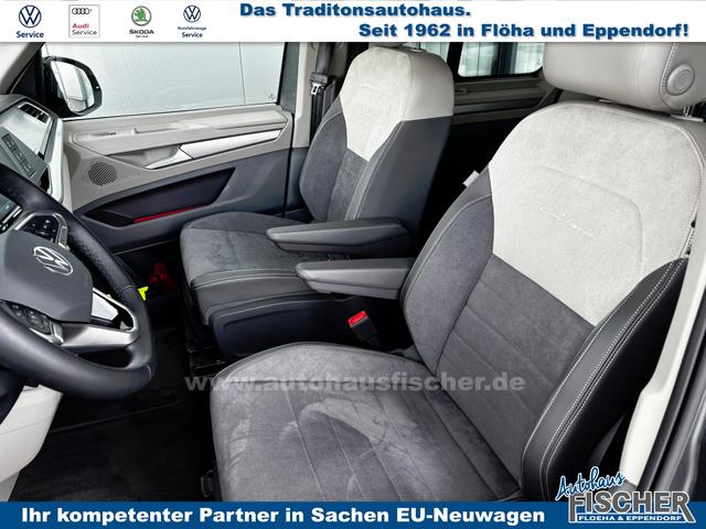 Volkswagen T7 California Beach 2.0 TDI 150PS DSG (AUTOMATIK), Aufstelldach, Klimaanlage, Parksensoren vorne und hinten, Digital Cockpit Pro, Radio Ready2Discover 10" + Wireless App-Connect, SIDE ASSIST, ACC, LED-Scheinwerfer, M-Lederlenkrad, Schiebetüren links rechts 