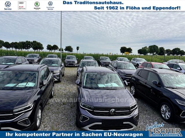 Volkswagen T-Cross LIFE 1.0 TSI 115PS, Wireless App-Connect, Side Assist, ACC/Tempomat, 16" Alu, Parksensoren vo/hi, LED-Scheinwerfer, Radio Composition 8", Klima, M-Lederlenkrad, Digitales Cockpit, Dachreling 
