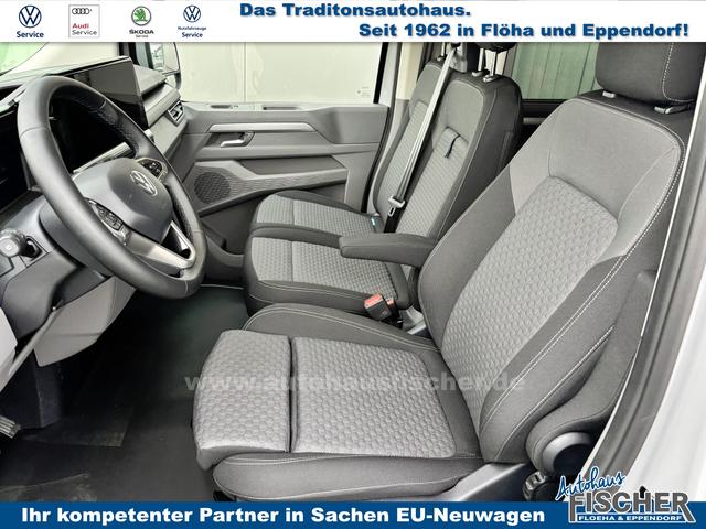 Volkswagen T7 Caravelle Style 2.0 TDI 110PS, LANGER RADSTAND, 8-Sitzer, 17" Alu, IQ.LIGHT MATRIX-LED, NAVIGATION 13", Kunstlederpolster + Sitzheizung, Schiebetüre links/rechts, Keyless, M-Lederlenkrad, 3-Zonen-Climatronic, Parksensoren vorn/hinten, Rückfahrkamera, Privacy-Glas 
