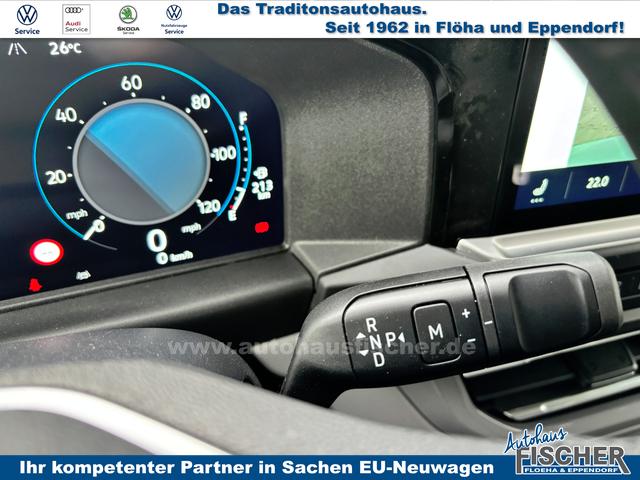 Volkswagen T7 Caravelle Style 2.0 TDI 110PS, LANGER RADSTAND, 8-Sitzer, 17" Alu, IQ.LIGHT MATRIX-LED, NAVIGATION 13", Kunstlederpolster + Sitzheizung, Schiebetüre links/rechts, Keyless, M-Lederlenkrad, 3-Zonen-Climatronic, Parksensoren vorn/hinten, Rückfahrkamera, Privacy-Glas 
