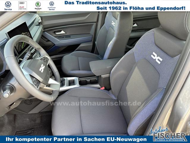 Dacia Bigster Essential 1.2 TCe 140 Mild-Hybrid (2), 17" Alufelgen, Klimaanlage, Radio 10", Parksensoren hinten, Rückfahrkamera, Tempomat, Lederlenkrad, Dachreling 