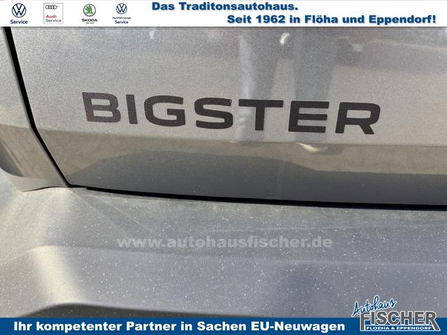 Dacia Bigster Essential 1.2 TCe 140 Mild-Hybrid (2), 17" Alufelgen, Klimaanlage, Radio 10", Parksensoren hinten, Rückfahrkamera, Tempomat, Lederlenkrad, Dachreling 
