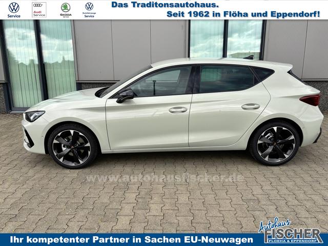 Cupra Leon Basis 1.5 TSI 150PS 6-Gang, 5 Jahre Garantie, 18" Alufelgen, Voll-LED-Scheinwerfer, 3Z-Climatronic, ACC/Tempomat, Digitales Cockpit, Full Link, Parksensoren v/h, Privacy-Glas, Multifunktions-Lederlenkrad, LED-Nebelscheinwerfer 