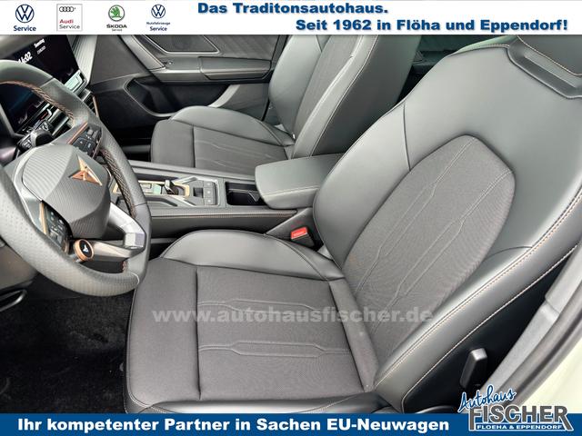 Cupra Leon Basis 1.5 TSI 150PS 6-Gang, 5 Jahre Garantie, 18" Alufelgen, Voll-LED-Scheinwerfer, 3Z-Climatronic, ACC/Tempomat, Digitales Cockpit, Full Link, Parksensoren v/h, Privacy-Glas, Multifunktions-Lederlenkrad, LED-Nebelscheinwerfer 