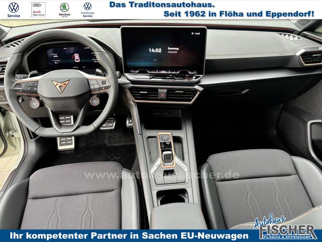 Cupra Leon Basis 1.5 TSI 150PS 6-Gang, 5 Jahre Garantie, 18" Alufelgen, Voll-LED-Scheinwerfer, 3Z-Climatronic, ACC/Tempomat, Digitales Cockpit, Full Link, Parksensoren v/h, Privacy-Glas, Multifunktions-Lederlenkrad, LED-Nebelscheinwerfer 