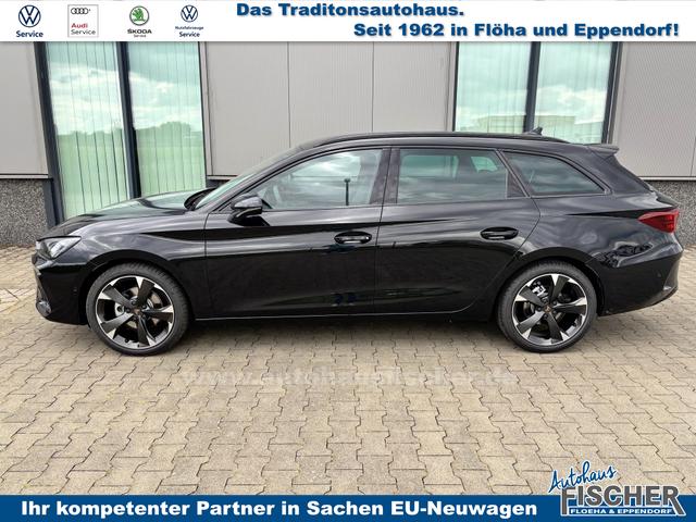 Cupra Leon Sportstourer Basis 2.0 TSI 204PS DSG (AUTOMATIK) 4DRIVE (ALLRAD) , 5 Jahre Garantie, Elektr. Heckklappe, Dachreling, 18" Alu, Voll-LED-Scheinwerfer, 3Z-Climatronic, ACC/Tempomat, Digitales Cockpit, Full Link, Parksensoren v/h, Privacy-Glas, Multifunktions-Lederlenkrad, NSW 