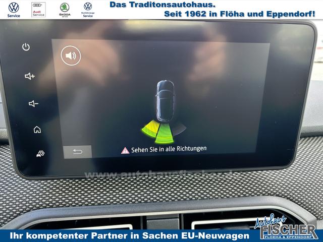 Dacia Sandero Expression 1.0 ECO-G 100 BENZIN/LPG-GASANLAGE, Weiß, Klimaanlage, Parksensoren hinten, Nebelscheinwerfer, Tempomat, Radio 8" + Smartphone-Integration, Lederlenkrad, Armlehne, Außenspiegel elektr. einstell-/beheizbar, Zentralverriegelung mit Fernbedienung 