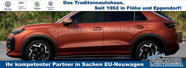 Volkswagen T-Roc LIFE 1.5 eTSI mild-hybrid 116PS DSG (AUTOMATIK), 16" Alufelgen, ACC Tempomat, Climatronic, Rückfahrkamera, Parksensoren vorne/hinten, Radio 12,9" + Wireless App-Connect, Toter-Winkel-Warner, M-Lederlenkrad, Armlehne vorn, LED-Scheinwerfer, Dachreling 